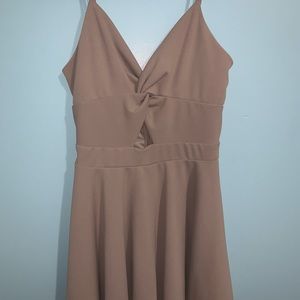 Knotted Silver-Grey Dress | From Von Maur